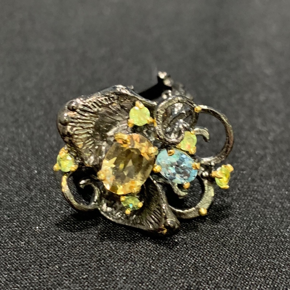 Vintage Botanical Ring
